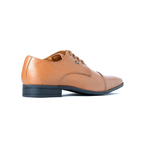 Full-Grain Leather Formal Shoes - 716 TN/BK