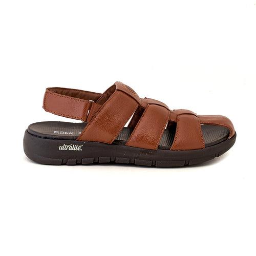 Ultralite Leather Sandals for Men-1128 TN