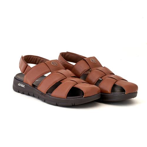 Ultralite Leather Sandals for Men-1128 TN