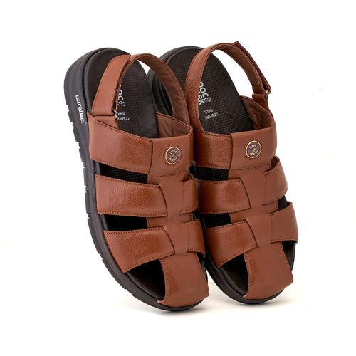 Ultralite Leather Sandals for Men-1128 TN