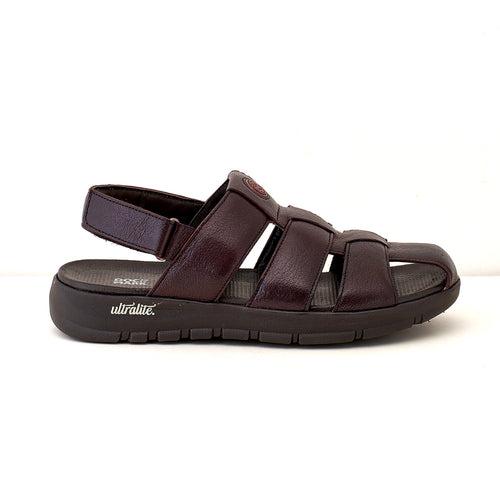 Ultralite Leather Sandals for Men-1128 TN