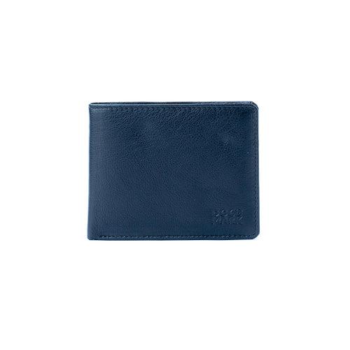 Genuine Quality Leather Solid Bi-Fold Wallet's For Men - MNDN48 BK/BN/TN