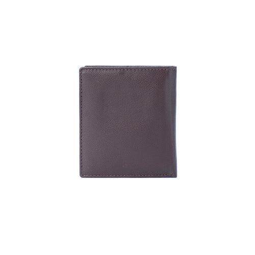 Genuine Leather RFID Card Protected Slim Formal/Casual/ Wallet for Men- MNDN28 BK/BN/CHRY/TN