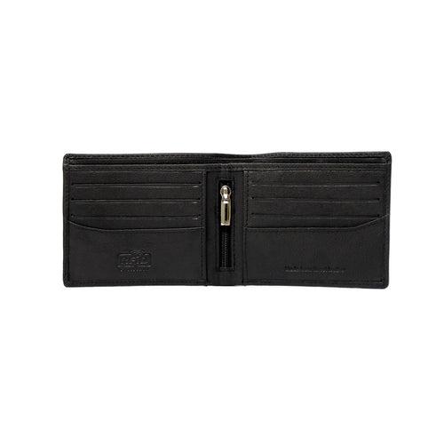 Men's Genuine leather bi-fold wallet - MNDN54BK/BN