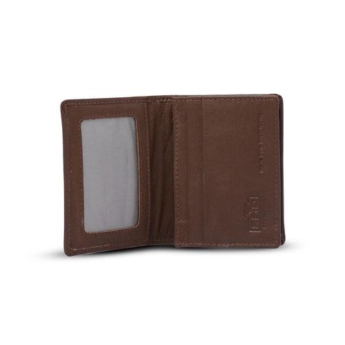 Genuine quality lining leather card case - MNDN33 BK/BN/CHRY/TN