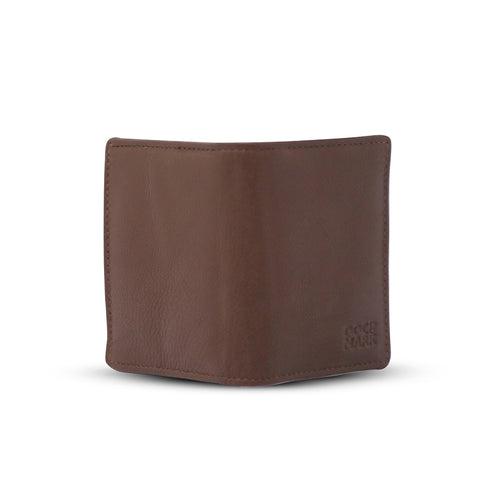 Genuine quality lining leather card case - MNDN33 BK/BN/CHRY/TN