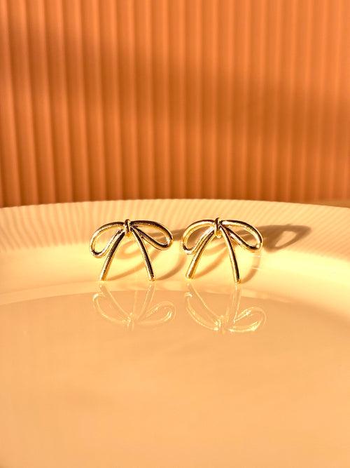 Dainty Bow Earrings