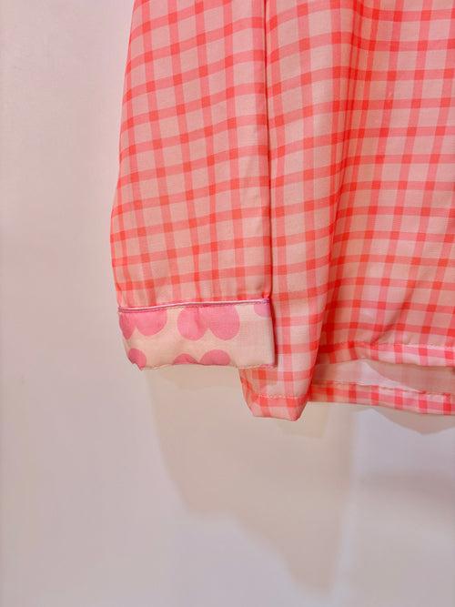 Cherry Blossom Check Sleepwear