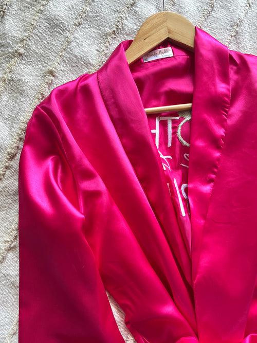 Magenta Mother of the Bride Robe  | Prepaid Orders Only