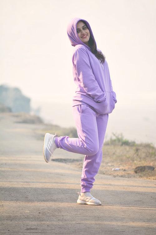 Purple HOODIE.