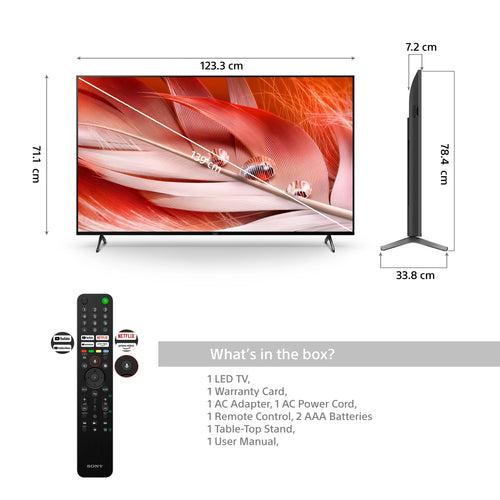 Sony Bravia X90J 4K Ultra HD Smart LED Google TV (Black)