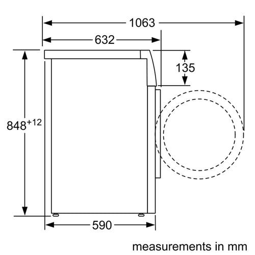 Copy of BOSCH 8 kg Front load washing machine WAJ2846WIN