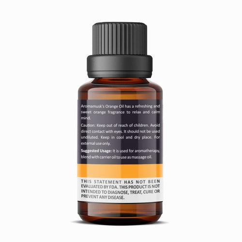 Pure Sweet Orange Oil- Uplifting - Citrus Sinensis Essential Oil, 15ml