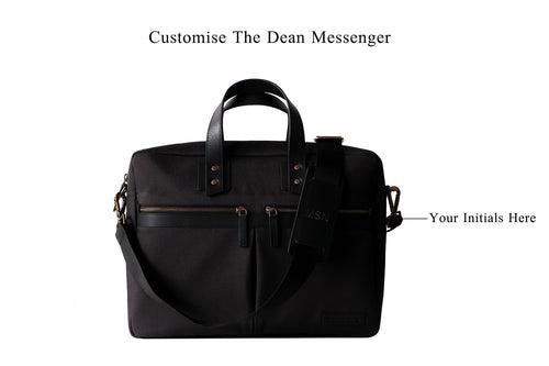 Dean Messenger - Laptop Workbag (Charcoal) + Desk Tray - Black (Regular)