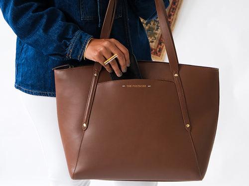 Roma Work Tote / Classic Tan