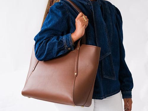 Roma Work Tote / Classic Tan