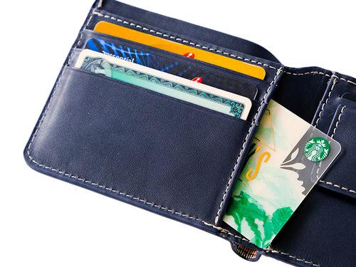 Manhattan Bifold Wallet - Deep Sea Blue