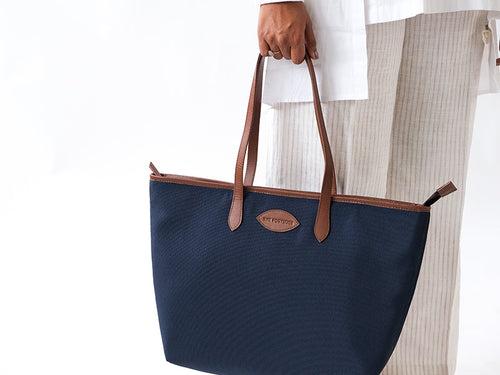 Marina Tote - Oxford Blue