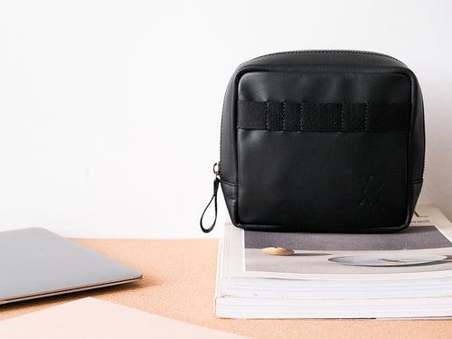 Mavi Tech  Kit - Black Nappa Leather