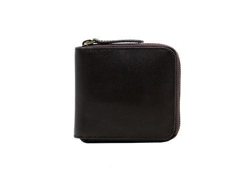 Casa Zipper wallet / Dark Tan