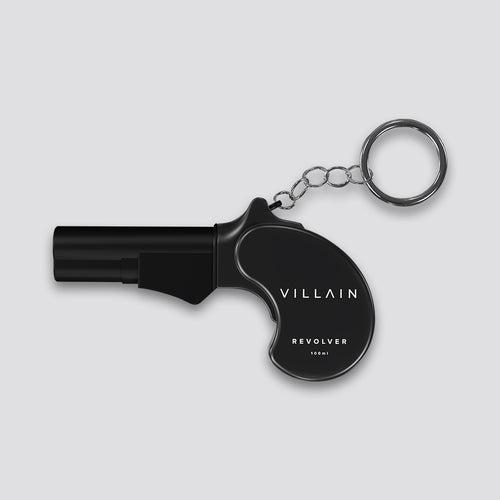 Villain Revolver Keychain