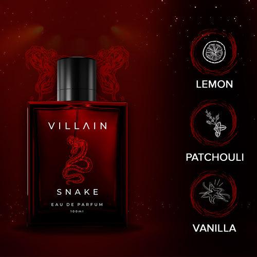 Villain Snake Eau De Parfum For Men, 20ml