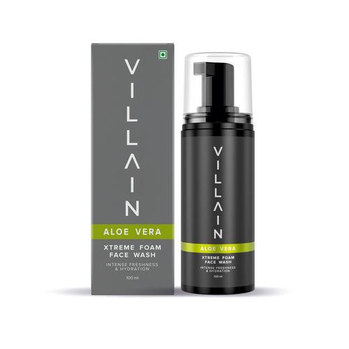 Villain Xtreme Foam Face Wash (Aloe Vera)