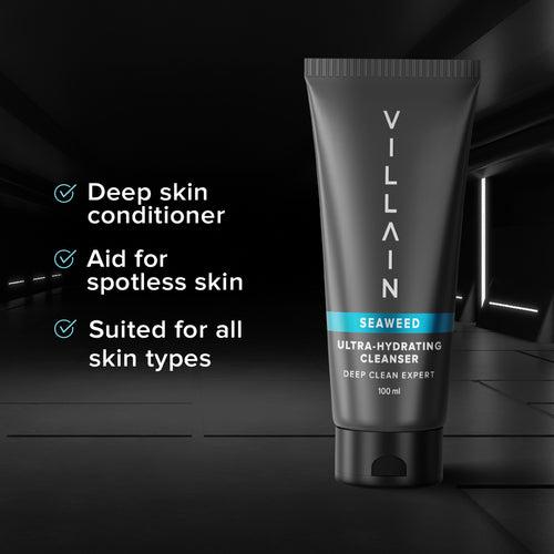 Villain Ultra Hydrating Facewash (Seaweed)