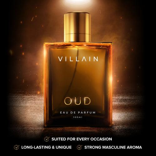 Villain Oud Eau De Parfum for Men, 20ml