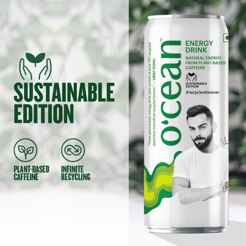 Ocean Energy Drink (Sustainable Edition) - Enriched with Plant-Based Caffeine