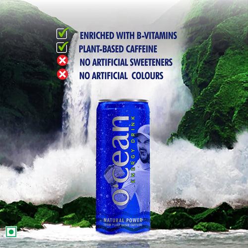 Ocean Energy Drink - Enriched with Plant-Based Caffeine