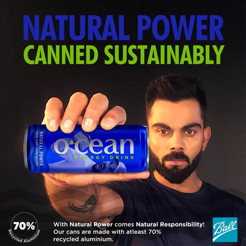 Ocean Energy Drink - Enriched with Plant-Based Caffeine