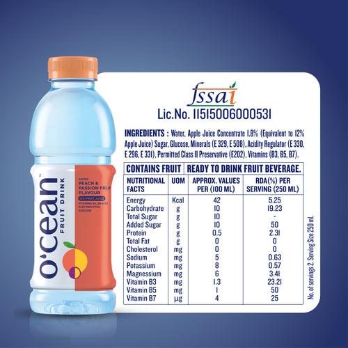 Ocean Fruit Water - Passion Fruit & Peach