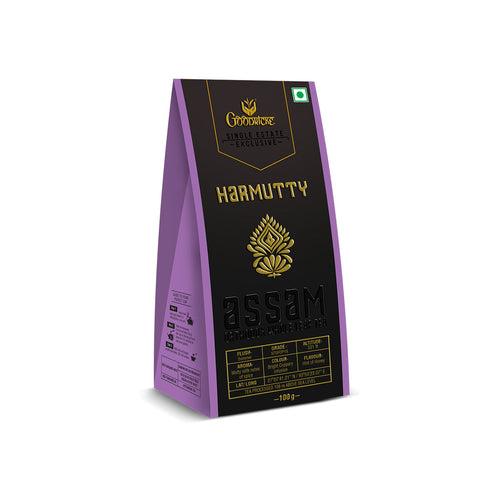 Harmutty Single Estate Assam Orthodox Whole Leaf Tea - 100gm (Pack of 2)