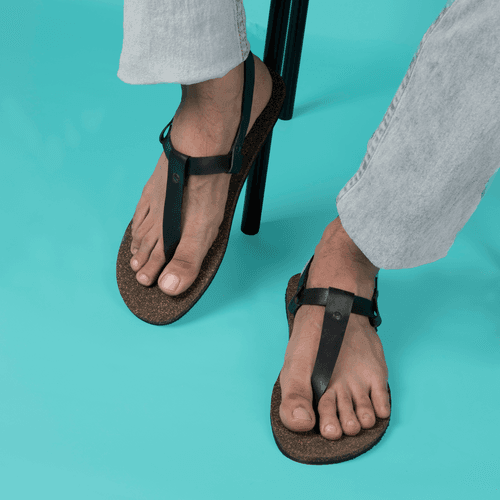 Ara T-Strap Cork Sandals Men