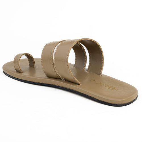 Uri Toe-Ring Vegan Leather Slides Men