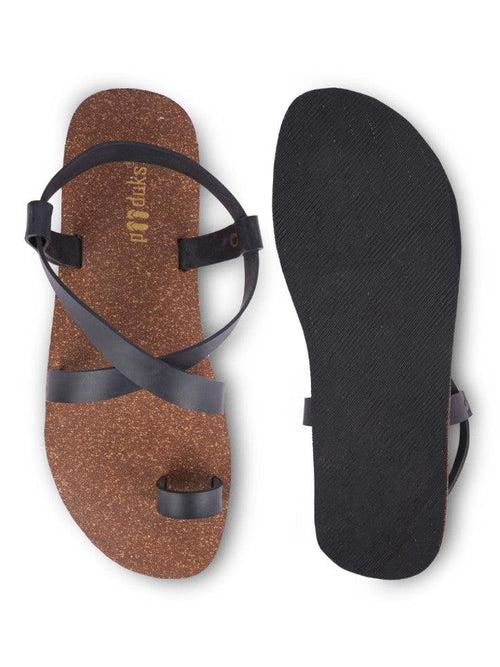 Sko Slingback Cork Sandals Men Thrift Edit