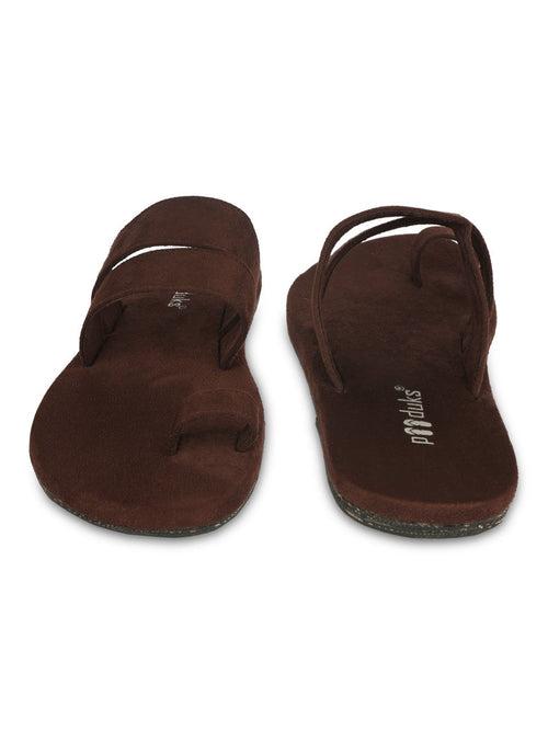 Uri Toe-Ring Vegan Suede Slides Men Thrift Edit