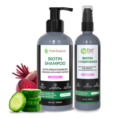 Combo Of Biotin Shampoo & Conditioner For Healthy Hair