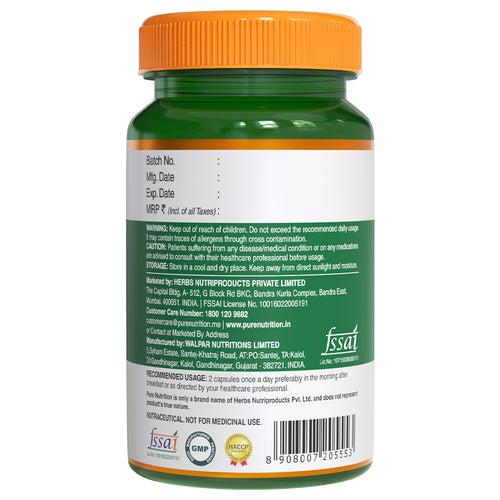 Curcumin with C3 Complex & Bioperine | Boost Immunity & Reduce Inflammation - 60 Caps