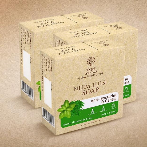 Neem Tulsi Soap (Pack of 3)