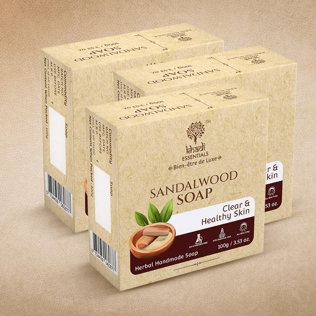 Sandalwood Soap (Pack of 3)