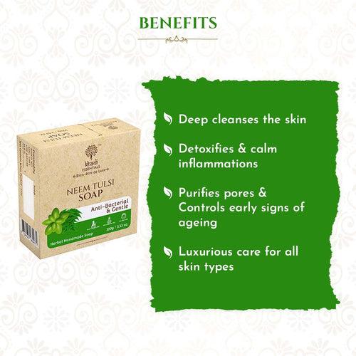 Neem Tulsi Soap (Pack of 3)