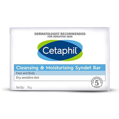 Cetaphil Cleansing & Moisturising Syndet Bar 75gm