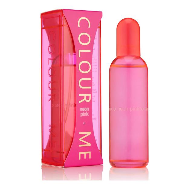 COLOUR ME Femme Neon Pink Eau De Floral Spray Parfum 100Ml Edp (For Women)