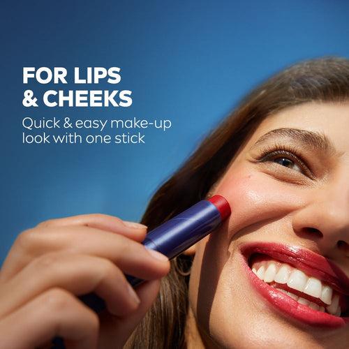 NIVEA Lip Caring Beauty RED Lip Balm | Lip & Cheek Tint with SPF 30