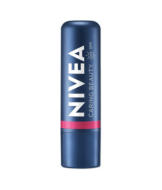 NIVEA Lip Caring Beauty Pink Lip Balm | Lip & Cheek Tint with SPF 30