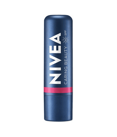 NIVEA Lip Caring Beauty Pink Lip Balm | Lip & Cheek Tint with SPF 30