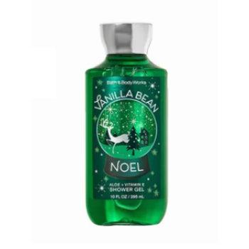 Bath & Body Works VANILLA BEAN  Noel Aloe & Vitamin E Shower Gel -295 Ml