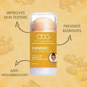 OH DAMN GLAM ! Turmeric Clay Mask Stick 45 Gm